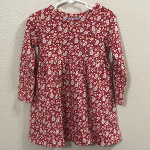 Mini Boden Dress Cotton Size 2 3 Floral Dress